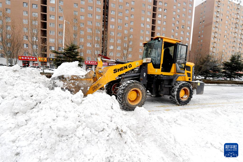 China encara de forma positiva o frio e a neve