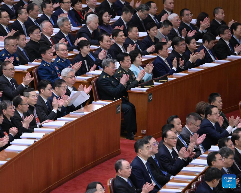 A 3ª reunião plenária da 2ª sessão do 14º Comitê Nacional do CPPCCh foi realizada em Beijing