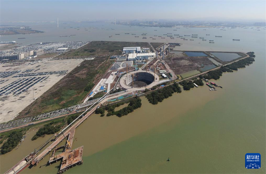 Galeria: construção do canal Shiziyang na Grande Área da Baía Guangdong-Hong Kong-Macau