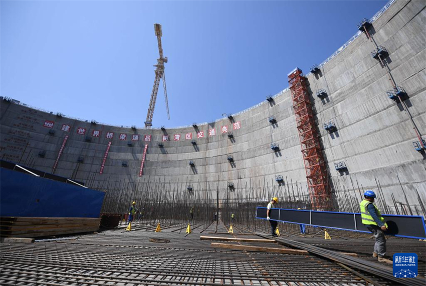 Galeria: construção do canal Shiziyang na Grande Área da Baía Guangdong-Hong Kong-Macau