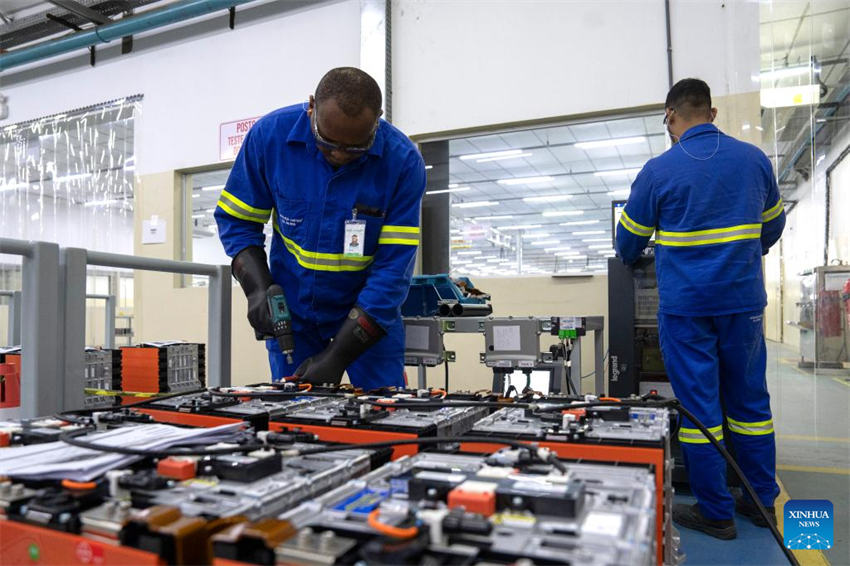 Galeria: fábrica de baterias BYD em Manaus, Brasil