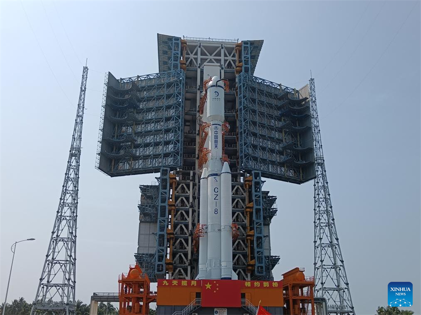 China se prepara para lançar o satélite de retransmissão Queqiao-2