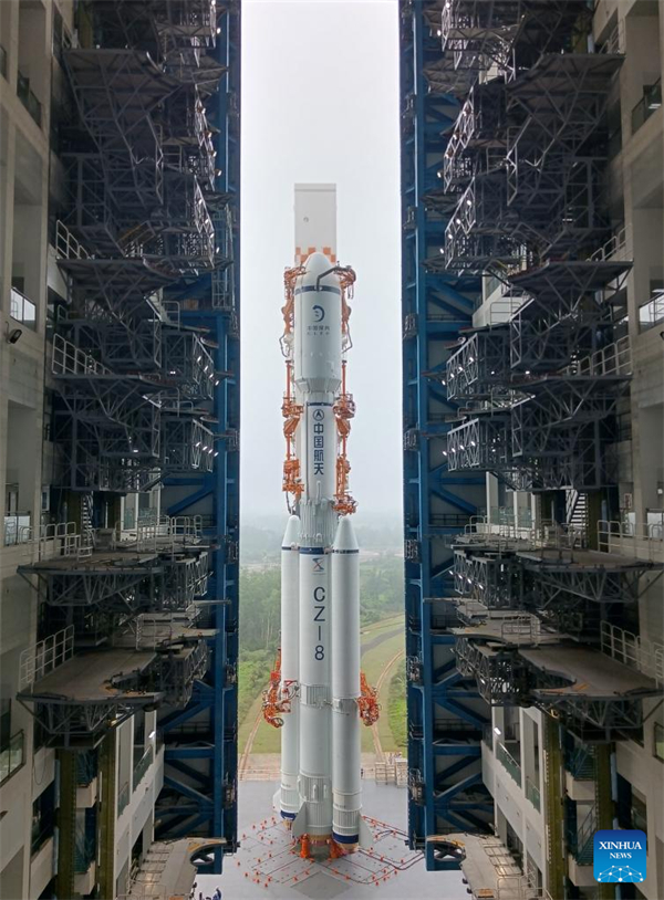 China se prepara para lançar o satélite de retransmissão Queqiao-2