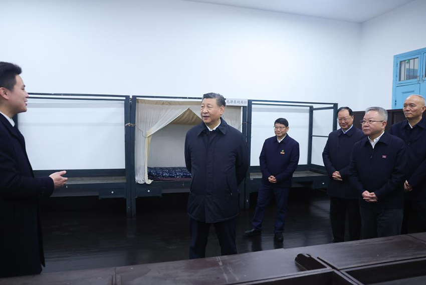 Xi Jinping inspeciona Changsha, na província central chinesa de Hunan