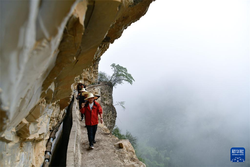 Canais de montanha impulsionam desenvolvimento do condado de Shengji, sudoeste da China