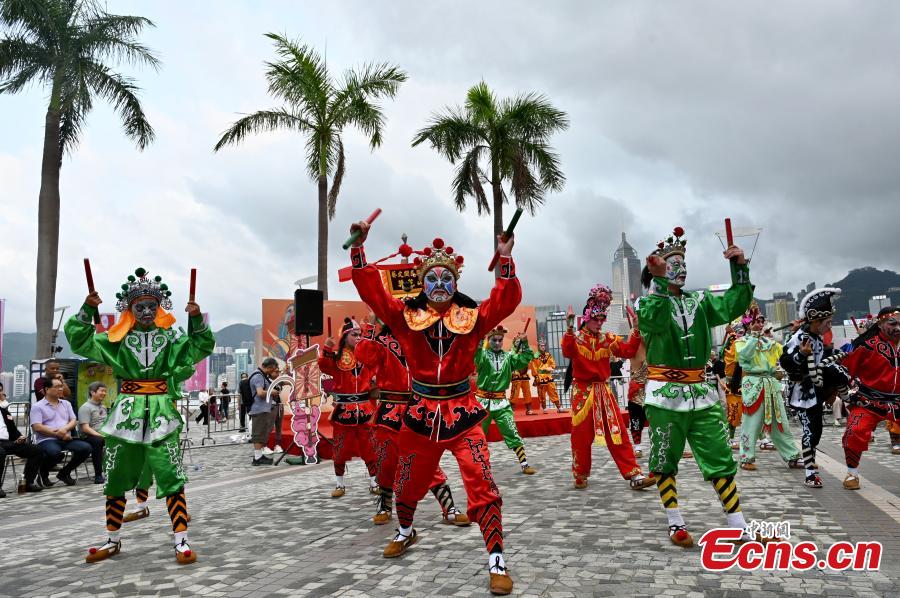 Galeria: dança folclórica tradicional Yingge apresentada em Hong Kong