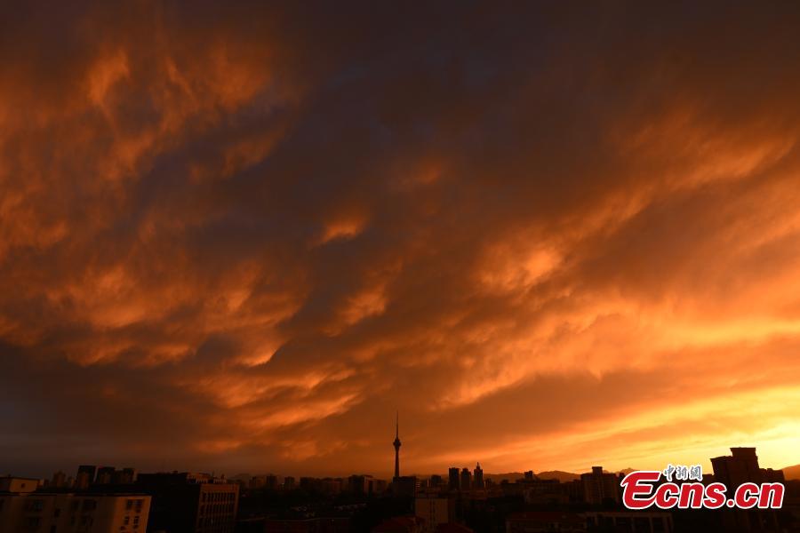 Galeria: belo pôr do sol em Beijing