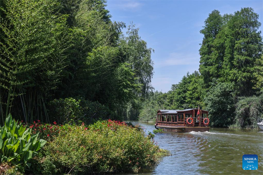 Parque nacional de zonas úmidas de Zhejiang realiza esforços para melhorar ambiente ecológico