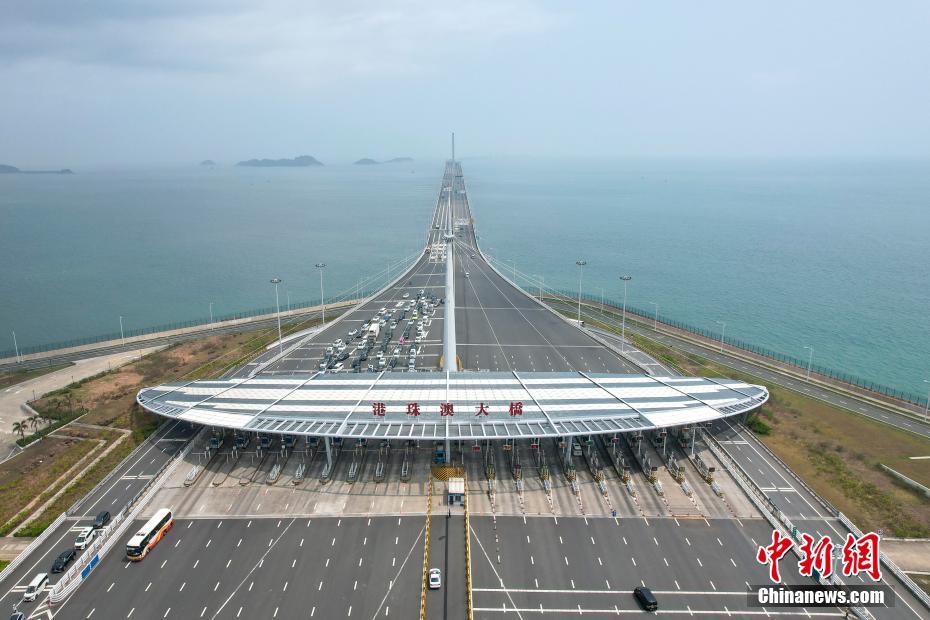 Fluxo de passageiros da Ponte Hong Kong-Zhuhai-Macau ultrapassa 10 milhões em 2024