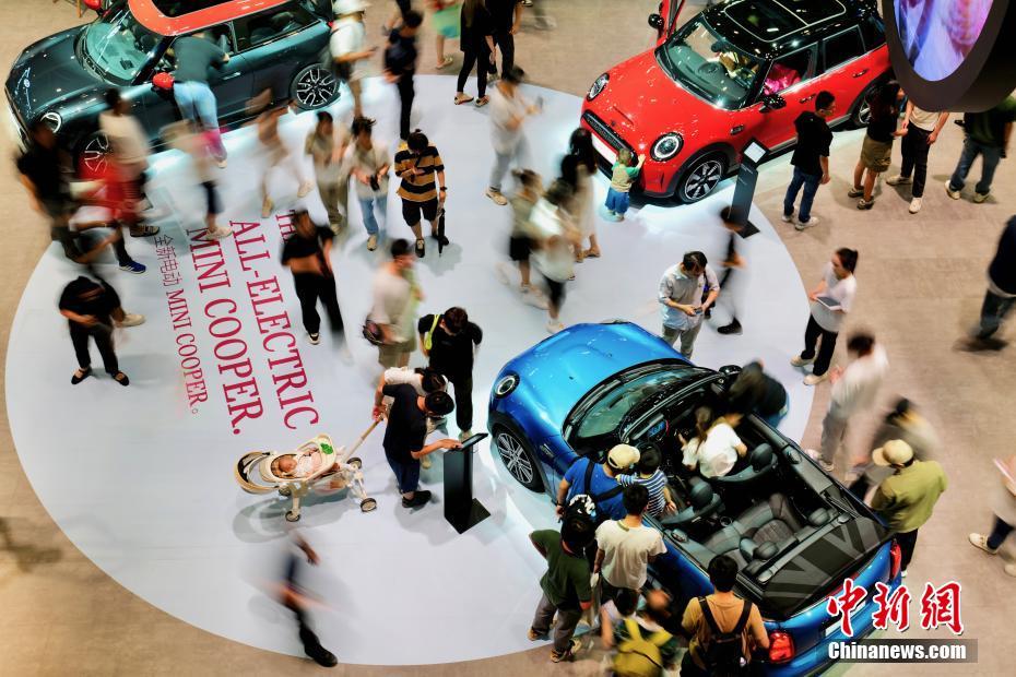 Exposição de automóveis da Grande Baía Guangdong-Hong Kong-Macau realizada em Shenzhen