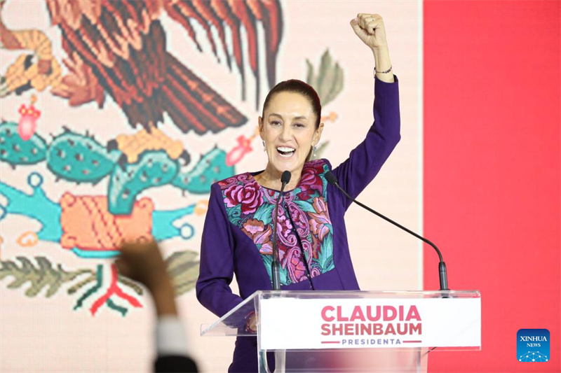 Claudia Sheinbaum declara vitória nas eleições presidenciais do México