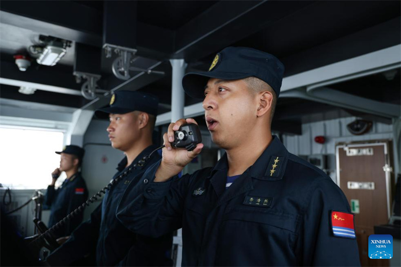 Marinhas chinesa e vietnamita concluem patrulha conjunta no Golfo de Beibu