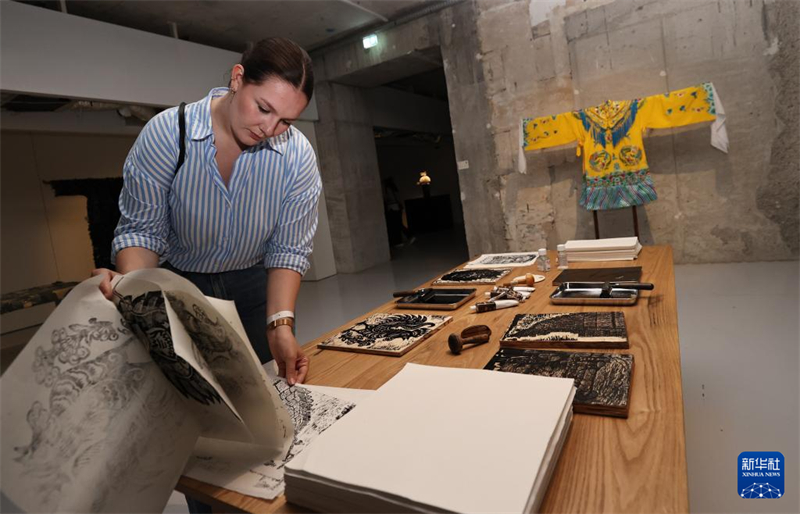 Exposição de patrimônio cultural imaterial e obras contemporâneas da China é inaugurada em Paris