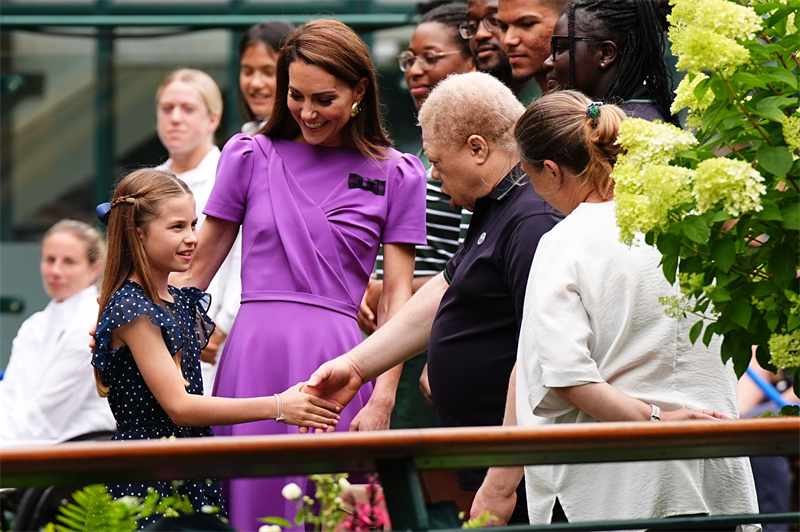 Princesa Kate participa da cerimônia de premiação de Wimbledon