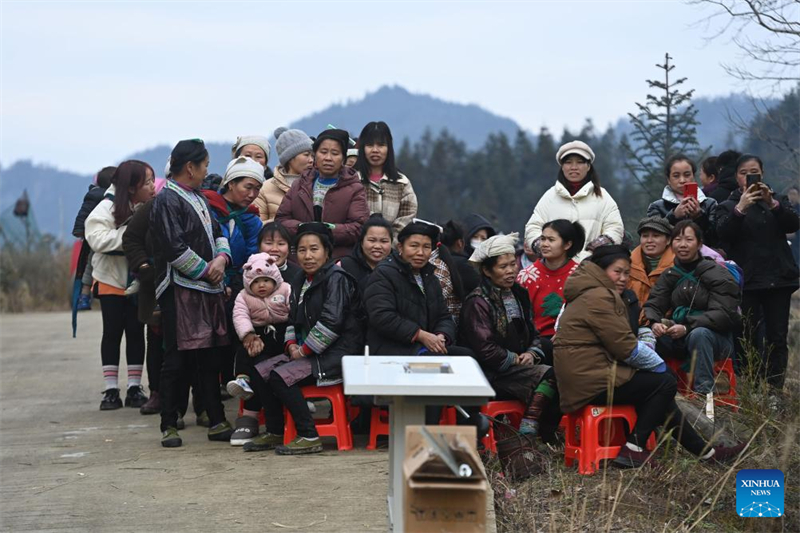 Aldeia do grupo étnico Miao na China promove revitalização rural para maior desenvolvimento