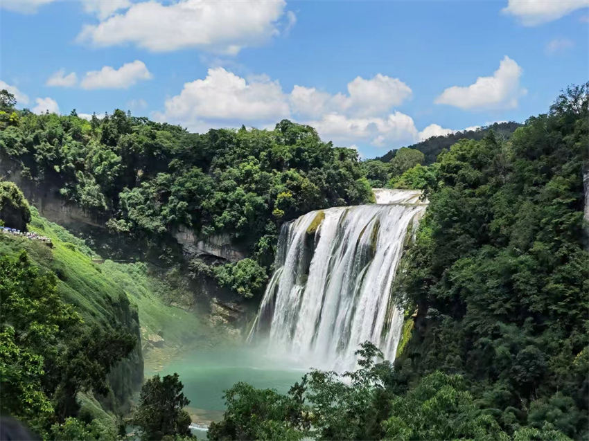 Galeria: paisagem espetacular da catarata de Huangguoshu