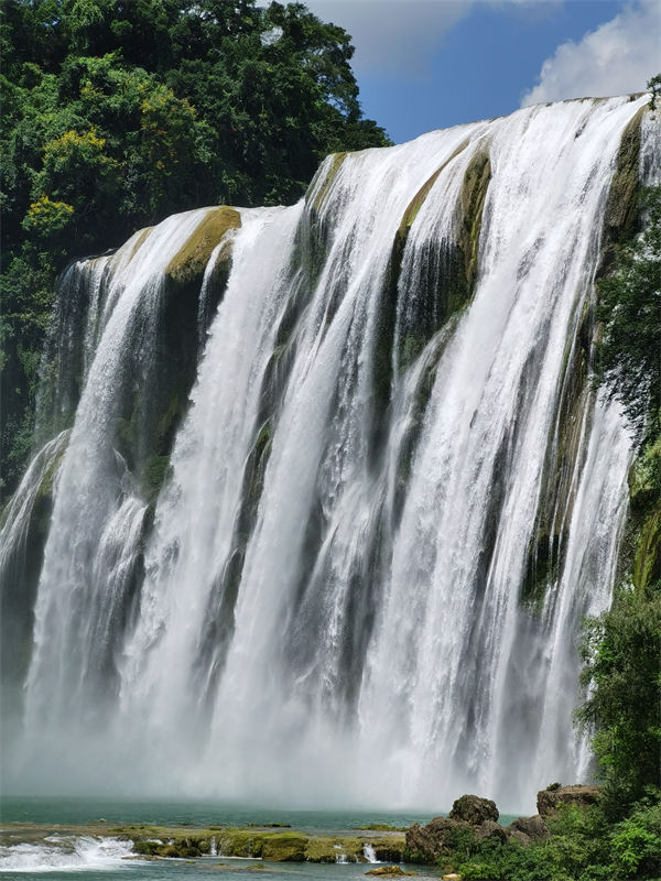 Galeria: paisagem espetacular da catarata de Huangguoshu