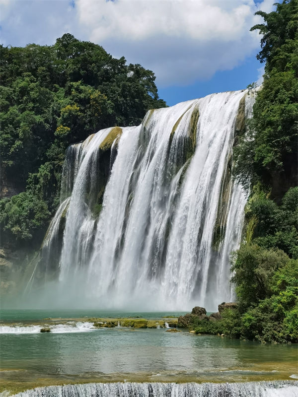 Galeria: paisagem espetacular da catarata de Huangguoshu