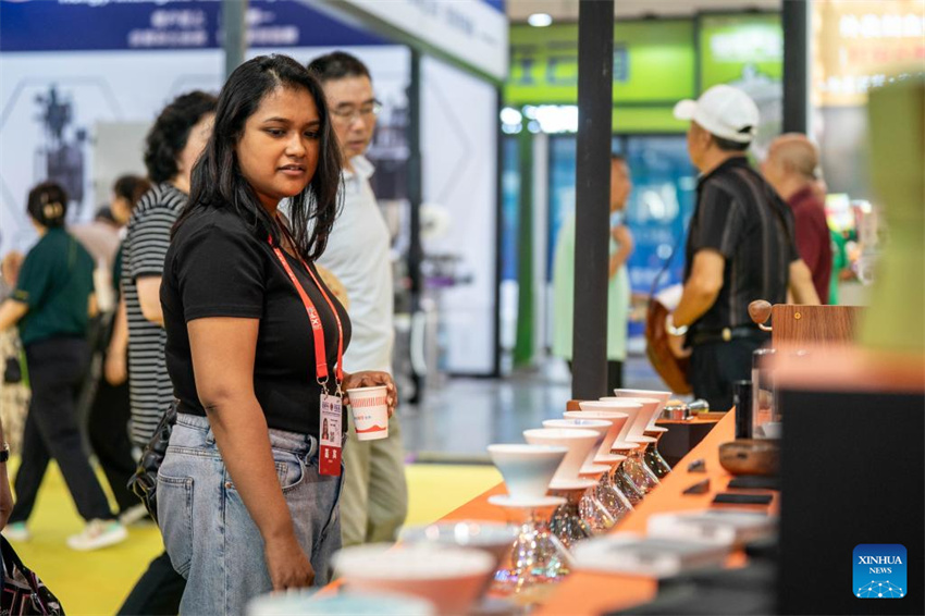 Galeria: pavilhão da indústria do café na 8ª Expo China-Sudeste Asiático