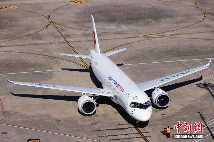 Sétimo avião comercial C919 entregue à China Eastern Airlines