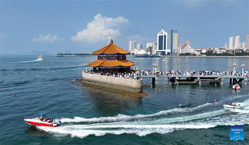 Galeria: panorama da cidade de Qingdao, leste da China