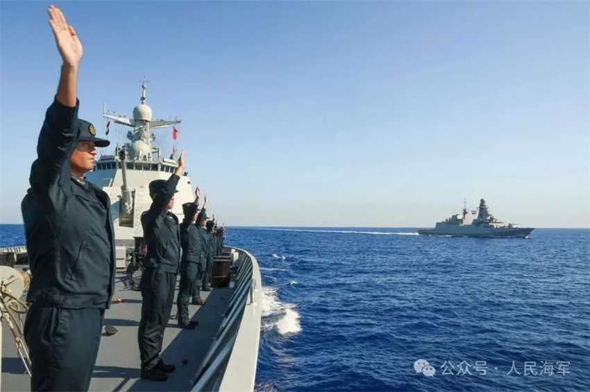 China e Egito realizam exercício naval conjunto no Mar Mediterrâneo