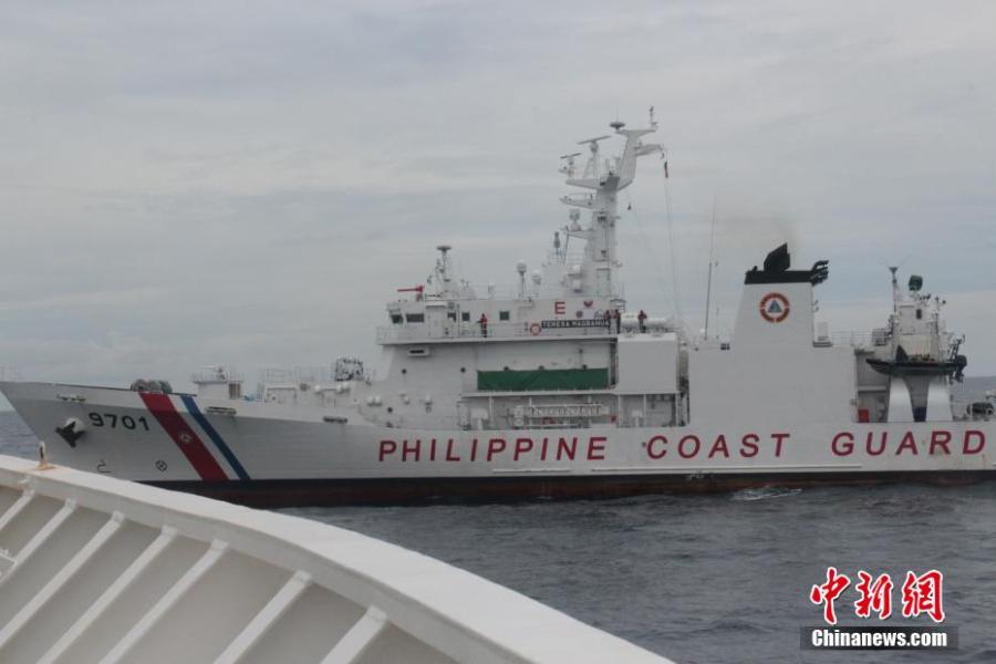 Navio filipino intencionalmente abalroa navio chinês em Xianbin Jiao