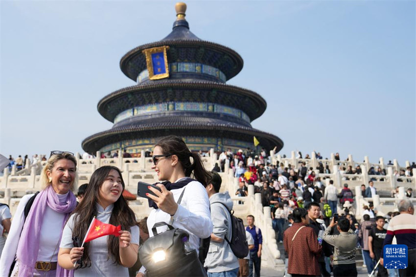 Beijing quebra recordes de turismo durante o feriado da 