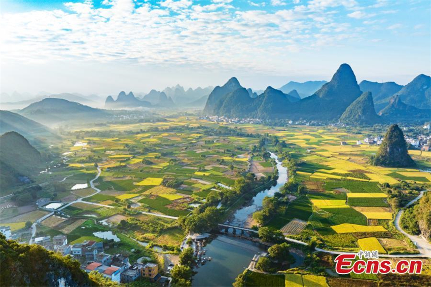 Galeria: paisagem de arrozais em Guangxi