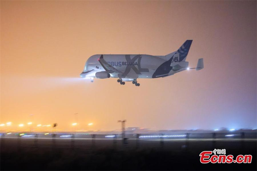 Tianjin: aeronave Airbus Beluga faz estreia na China