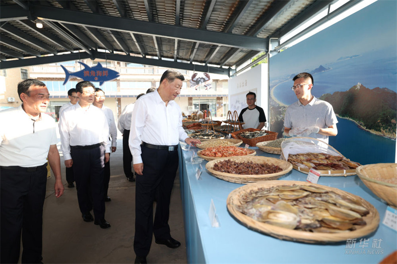 Xi Jinping  inspeciona Zhangzhou em Fujian, leste da China