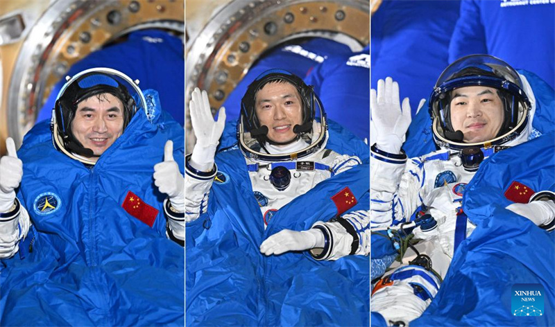 Shenzhou-18: astronautas chineses regressam à Terra em segurança