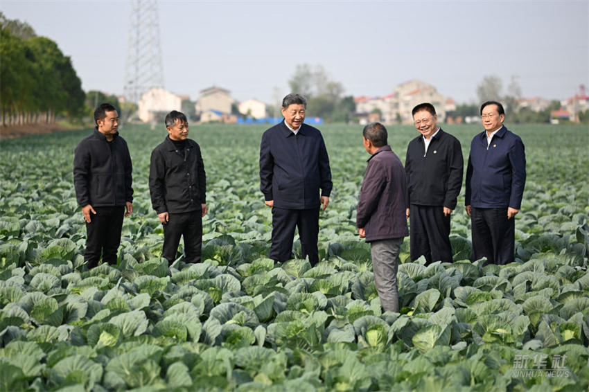 Xi Jinping inspeciona Província de Hubei, no centro da China