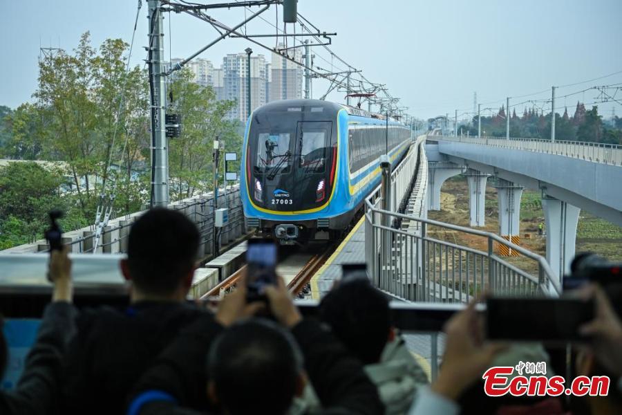 Segunda linha de metrô totalmente automatizada inicia testes em Chengdu