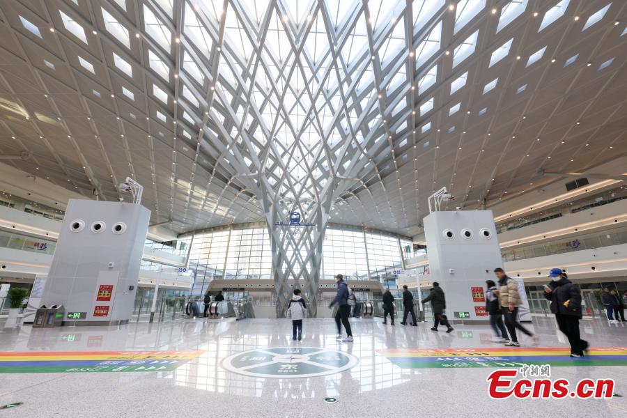 Hub de transporte da Estação de Chaoyang em Beijing entra em operação