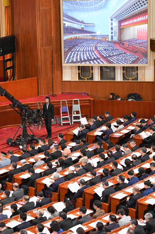 Principal órgão consultivo político da China realiza segunda reunião plenária da sessão anual