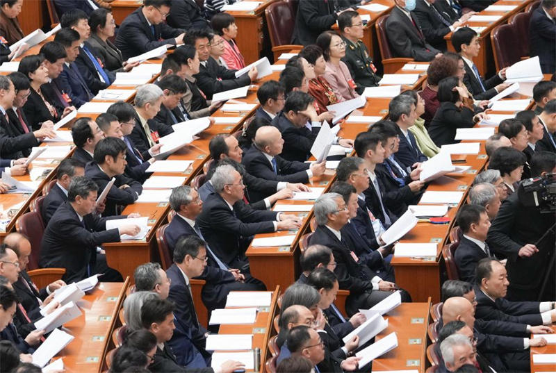 Mais alto órgão consultivo político da China realiza terceira reunião plenária da sessão anual
