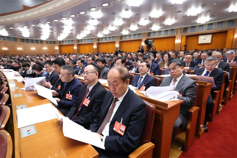 Mais alto órgão consultivo político da China realiza terceira reunião plenária da sessão anual