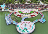 Carnaval celebra o Festival de Sanyuesan em Nanning, Guangxi