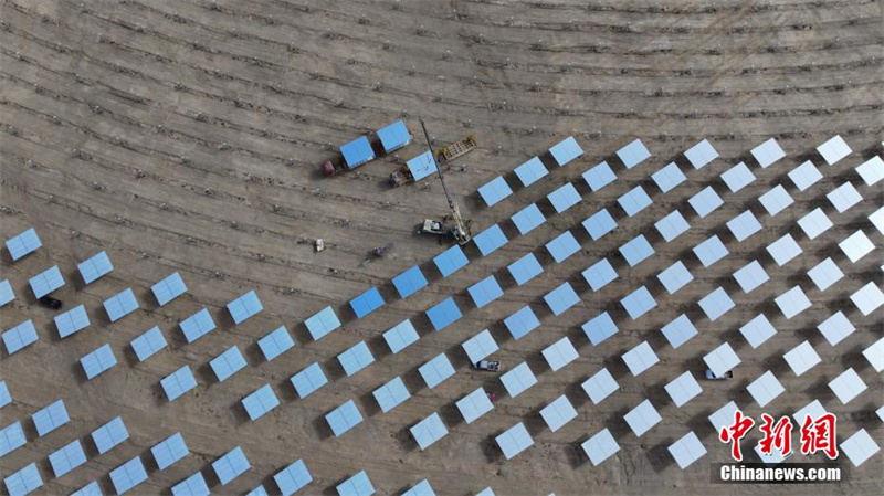 Galeria: maior projeto de torre solar térmica em construção na China