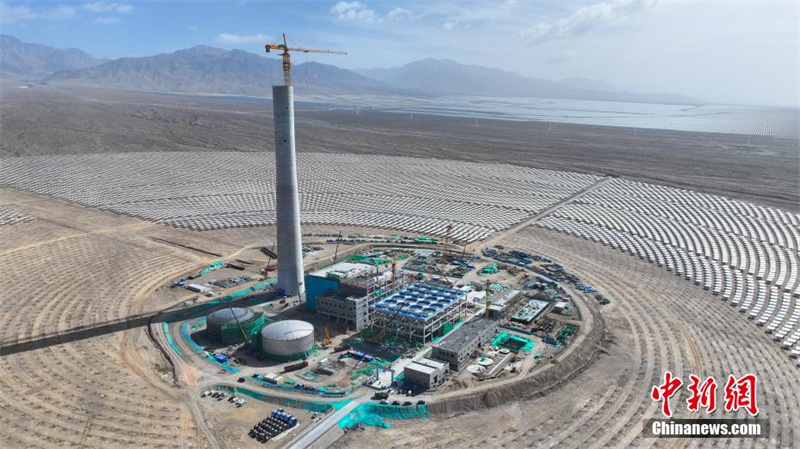 Galeria: maior projeto de torre solar térmica em construção na China