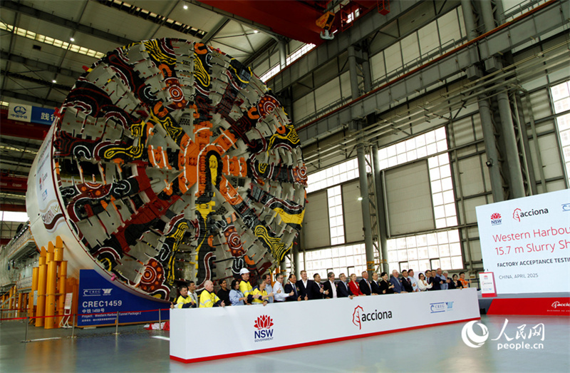 Maior tuneladora de escudo de diâmetro exportada pela China concluída em Zhengzhou