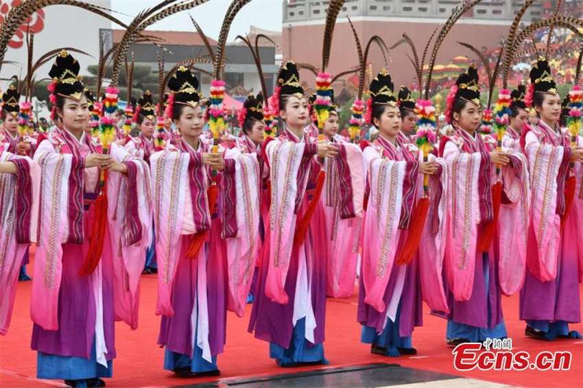 1.065º aniversário da deusa do mar Mazu é comemorado em Fujian