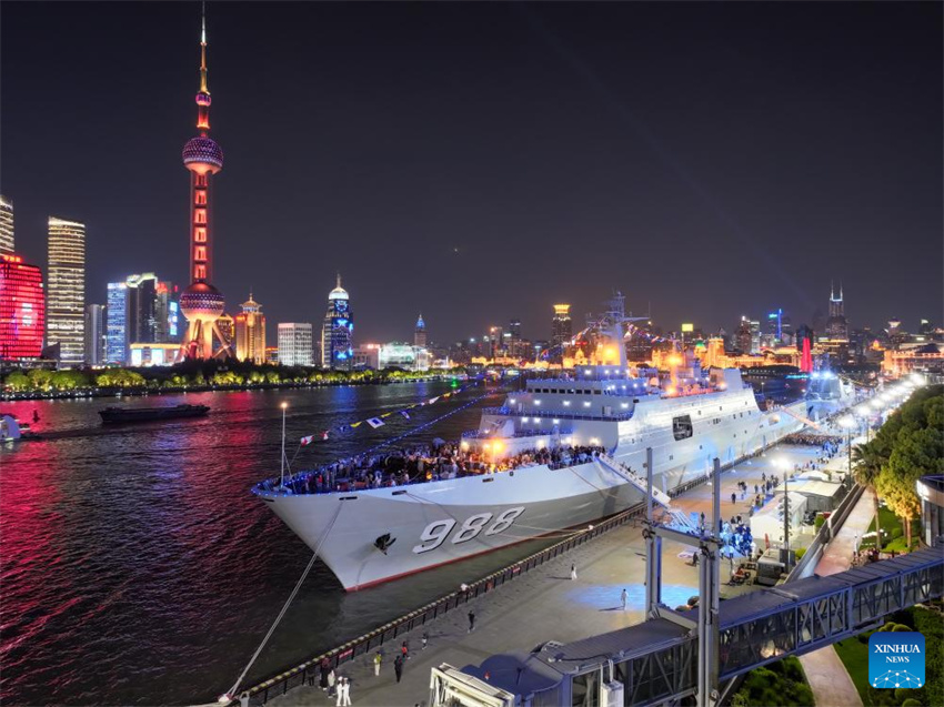 Marinha do Exército de Libertação Popular da China comemora seu 76º aniversário