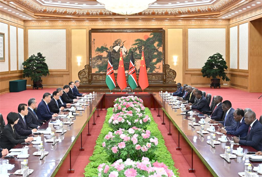 China e Quênia elevam os laços na reunião de Xi Jinping e Ruto
