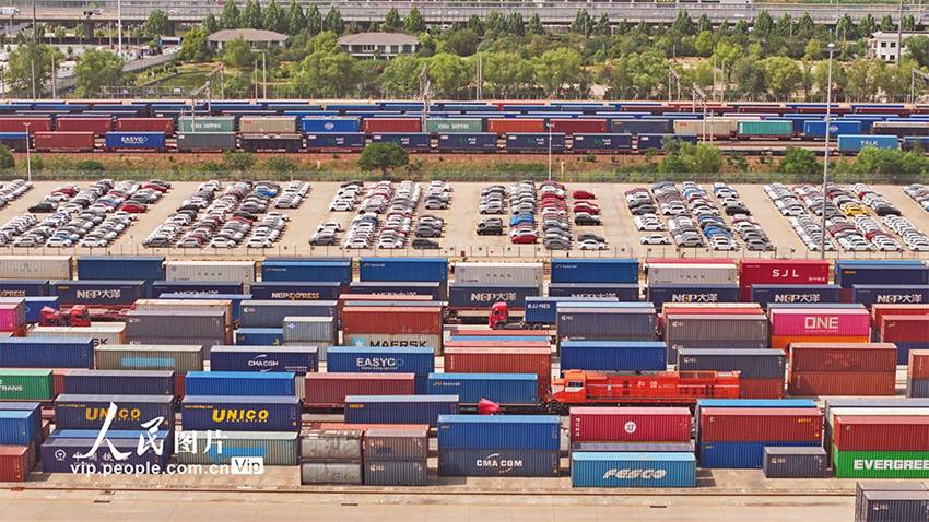Henan: trens de carga China-Europa mantêm movimentação intensa