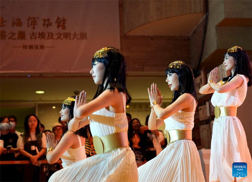 Exposição sobre a civilização do Antigo Egito é inaugurada no Museu de Shanghai