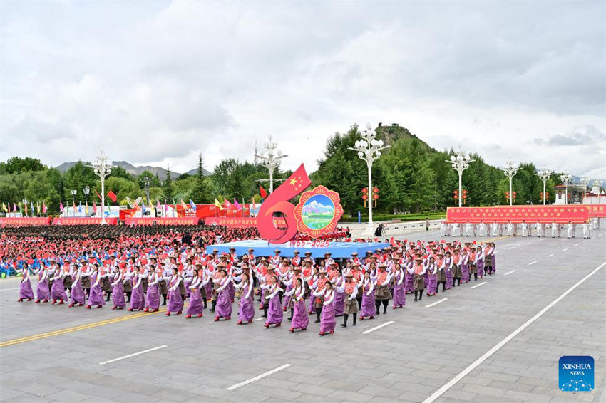 Galeria: celebrações do 60º aniversário da fundação da Região Autônoma de Xizang