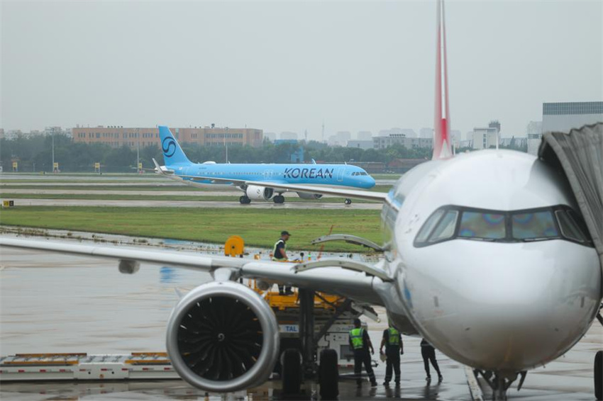 Nova instalação de inspeção de imigração inaugurada no Aeroporto Internacional de Binhai em Tianjin