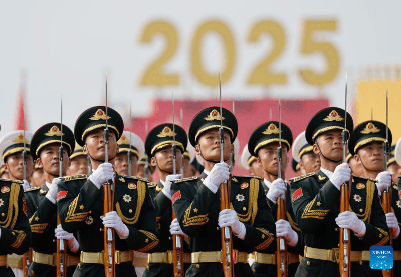 China realiza massivo desfile para marcar 80º aniversário da vitória da Segunda Guerra Mundial